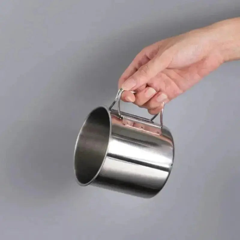 Lightweight Titanium Camping Mug Durable Outdoor Travel Cup