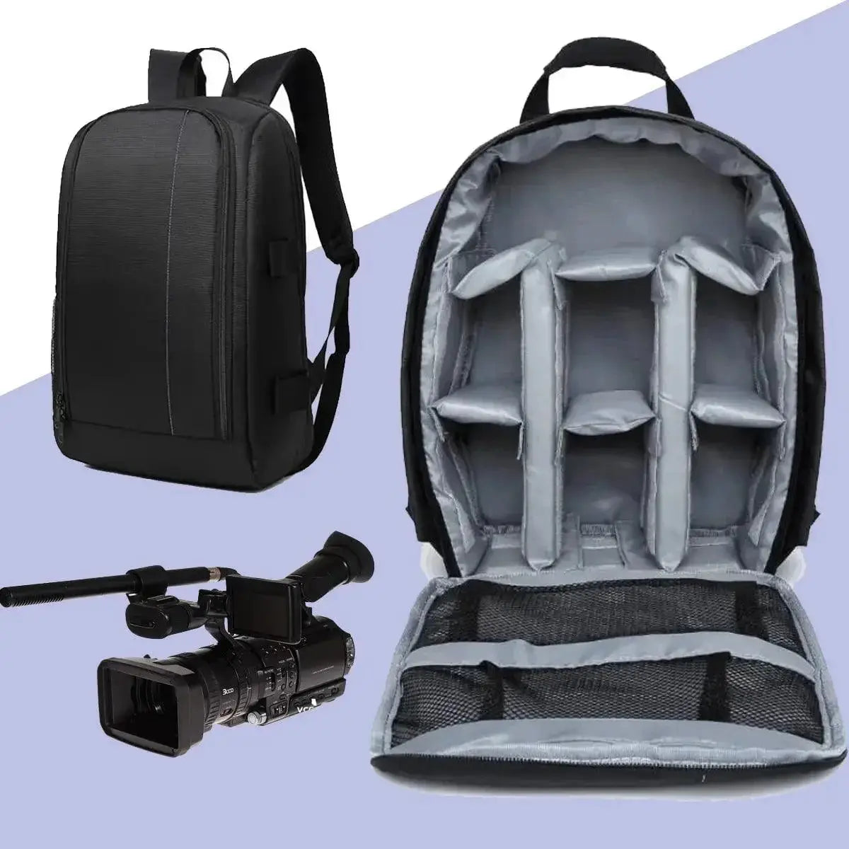 Lightweight Waterproof Camera Backpack for Nikon and Canon