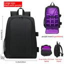Lightweight Waterproof SLR Camera Backpack for Nikon Canon SONY