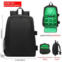 Lightweight Waterproof SLR Camera Backpack for Nikon Canon SONY