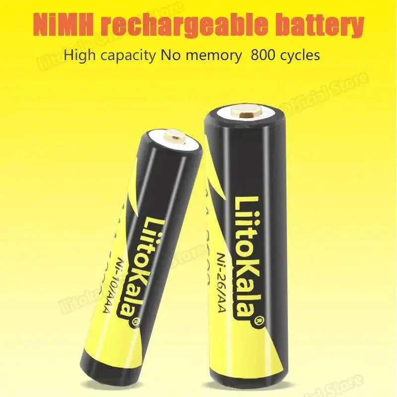 LiitoKala Rechargeable Batteries Power Devices Efficiently
