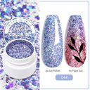 LILYCUTE Colorful Gel Nail Polish Kit Salon Quality Creativity