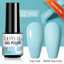 LILYCUTE Colorful Gel Nail Polish Kit Salon Quality Creativity