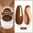 LILYCUTE Colorful Gel Nail Polish Kit Salon Quality Creativity