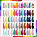 LILYCUTE Colorful Gel Nail Polish Kit Salon Quality Creativity