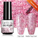 LILYCUTE Colorful Gel Nail Polish Kit Salon Quality Creativity