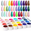 LILYCUTE Colorful Gel Nail Polish Kit Salon Quality Creativity