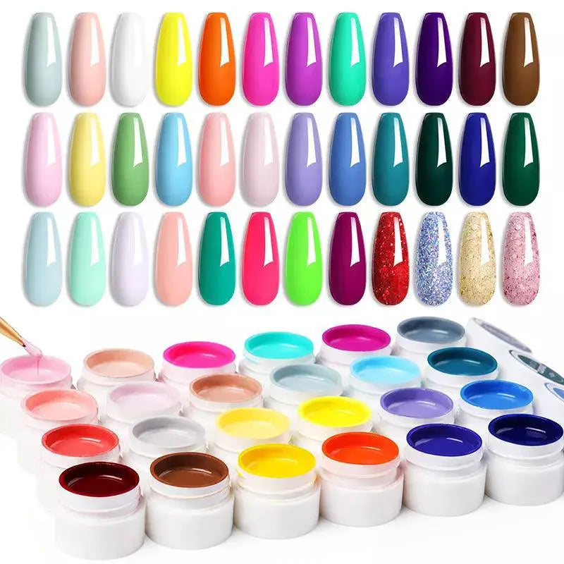 LILYCUTE Colorful Gel Nail Polish Kit Salon Quality At Home