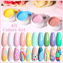 LILYCUTE Colorful Gel Nail Polish Kit Salon Quality Creativity