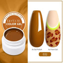 LILYCUTE Colorful Gel Nail Polish Kit Salon Quality Creativity