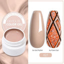 LILYCUTE Colorful Gel Nail Polish Kit Salon Quality Creativity