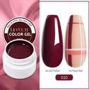 LILYCUTE Colorful Gel Nail Polish Kit Salon Quality Creativity