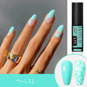 LILYCUTE Glitter Gel Polish Reflective Long-lasting Eco-Friendly