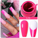 LILYCUTE Glitter Gel Polish Reflective Long-lasting Eco-Friendly