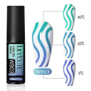 LILYCUTE Glitter Gel Polish Reflective Long-lasting Eco-Friendly