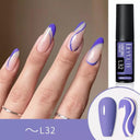 LILYCUTE Glitter Gel Polish Reflective Long-lasting Eco-Friendly