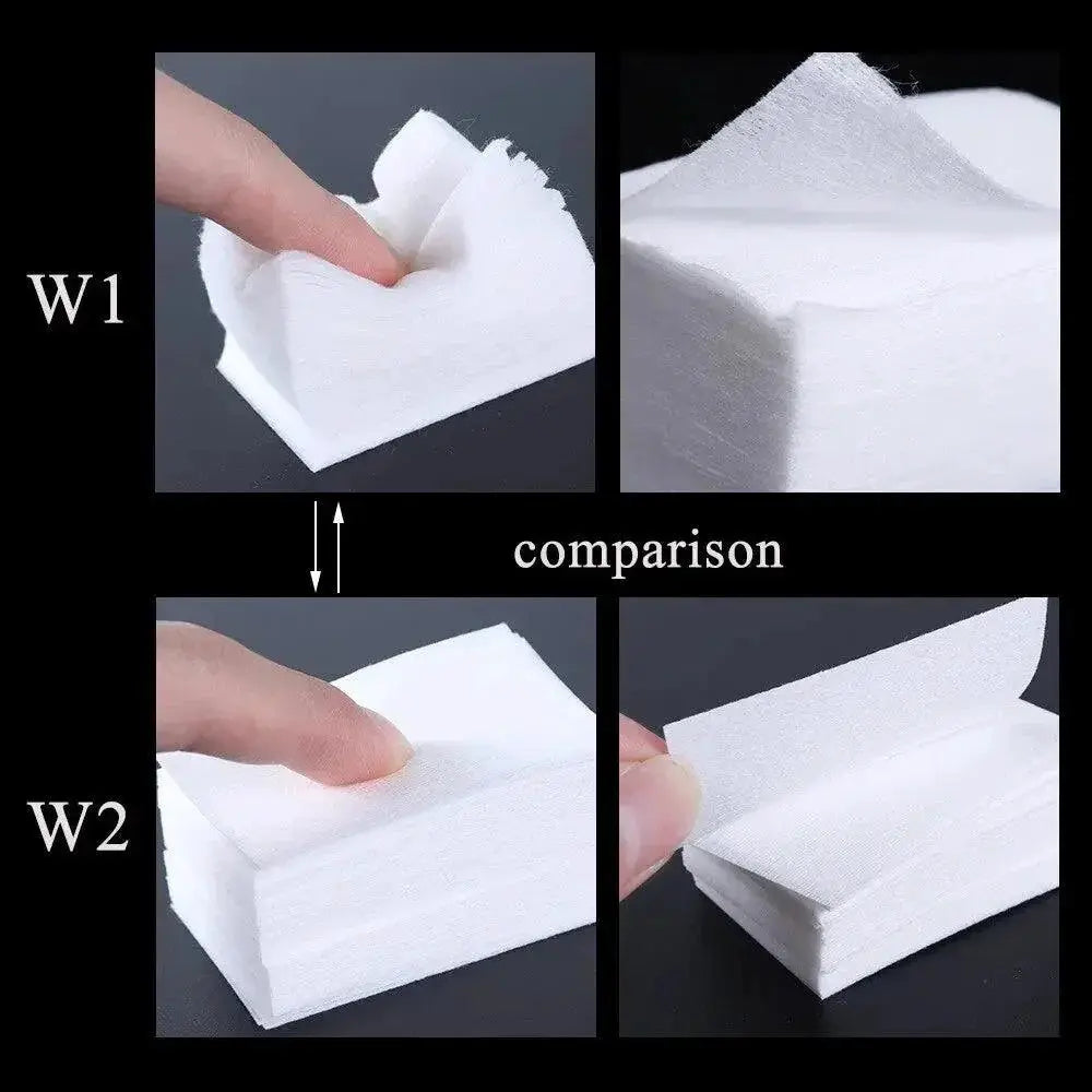 Lint Free Nail Cleaning Pads Professional Nail Care Kit