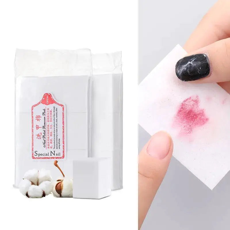 Lint Free Nail Polish Remover Wipes 400 Cotton Non Woven