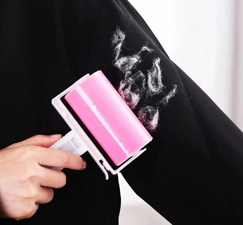 Lint Pet Hair Remover Reusable Washable Sticky Roller