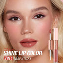 Lip Raincoat and Matte Lipstick Duo for Lasting Lips
