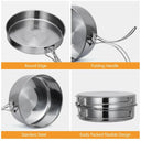 Durable Camping Cookware Set For Hikers