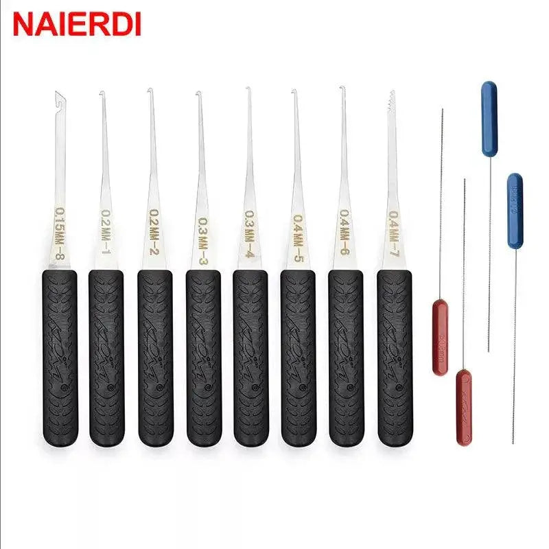 Premium Stainless Steel Lock Pick Set For Locksmiths