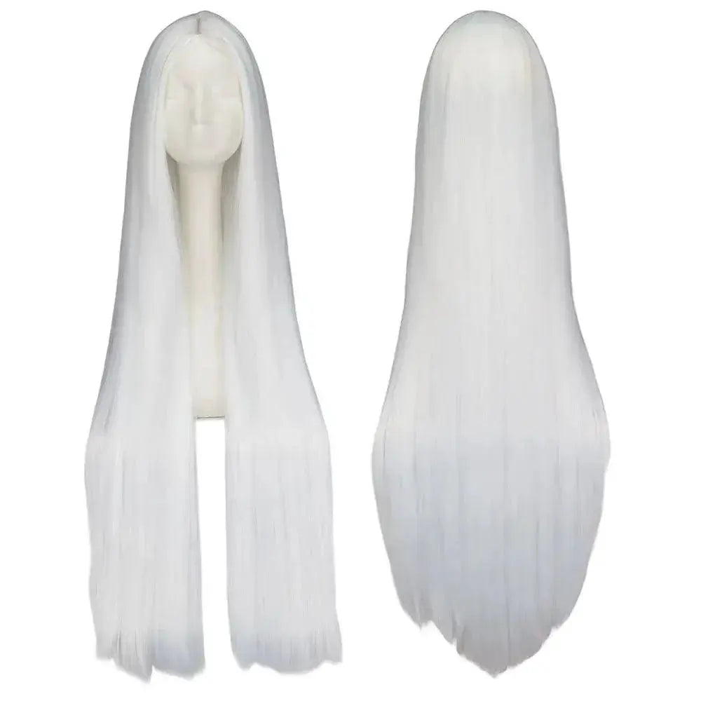 Long Black Wig Heat Resistant Cosplay 100cm Premium Quality