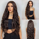 Long Brown Curly Wavy Wig to Elevate Your Style Today