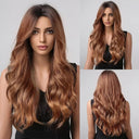 Long Brown Curly Wavy Wig to Elevate Your Style Today