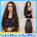 Long Brown Curly Wavy Wig to Elevate Your Style Today
