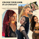 Long Curly Drawstring Ponytail for Effortless Glamour