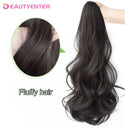 Long Curly Hair Band Ponytail Wig Stylish Quick Transformation