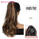 Long Curly Hair Band Ponytail Wig Stylish Quick Transformation