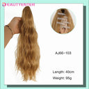 Long Curly Hair Band Ponytail Wig Stylish Quick Transformation