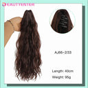 Long Curly Hair Band Ponytail Wig Stylish Quick Transformation