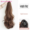 Long Curly Hair Band Ponytail Wig Stylish Quick Transformation