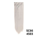 Long Straight Clip Hair Extensions for Volume and Length