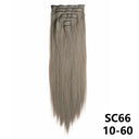 Long Straight Clip Hair Extensions for Volume and Length