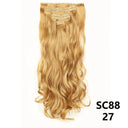 Long Straight Clip Hair Extensions for Volume and Length