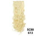 Long Straight Clip Hair Extensions for Volume and Length