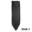 Long Straight Clip Hair Extensions for Volume and Length