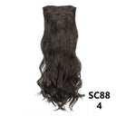 Long Straight Clip Hair Extensions for Volume and Length
