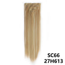 Long Straight Clip Hair Extensions for Volume and Length