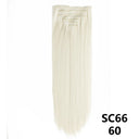 Long Straight Clip Hair Extensions for Volume and Length