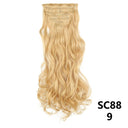 Long Straight Clip Hair Extensions for Volume and Length