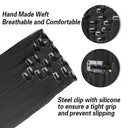 Long Straight Clip Hair Extensions for Volume and Length