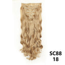 Long Straight Clip Hair Extensions for Volume and Length