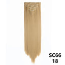 Long Straight Clip Hair Extensions for Volume and Length
