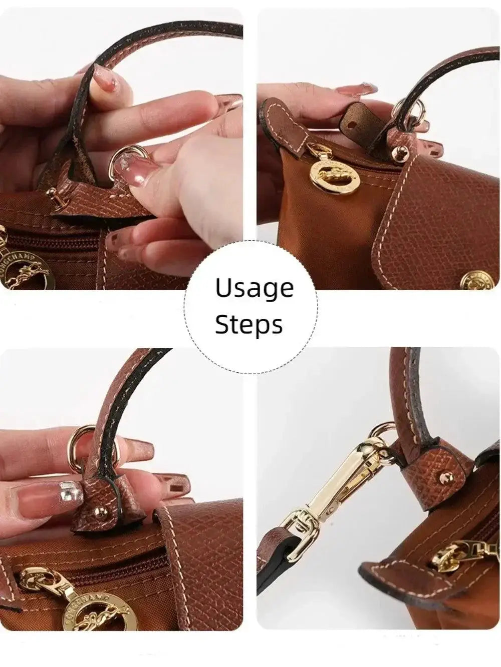 Longchamp Mini Bag Strap Chic Shoulder Crossbody Upgrade