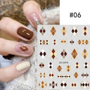 Easy 3D Nail Decals for Glamour Lovers